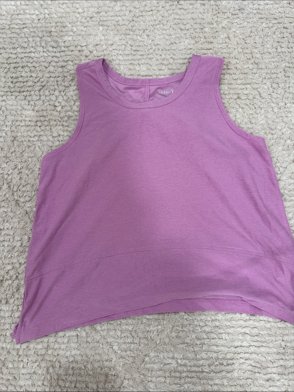 Old Navy Purple Crewneck Tank Top - Women's